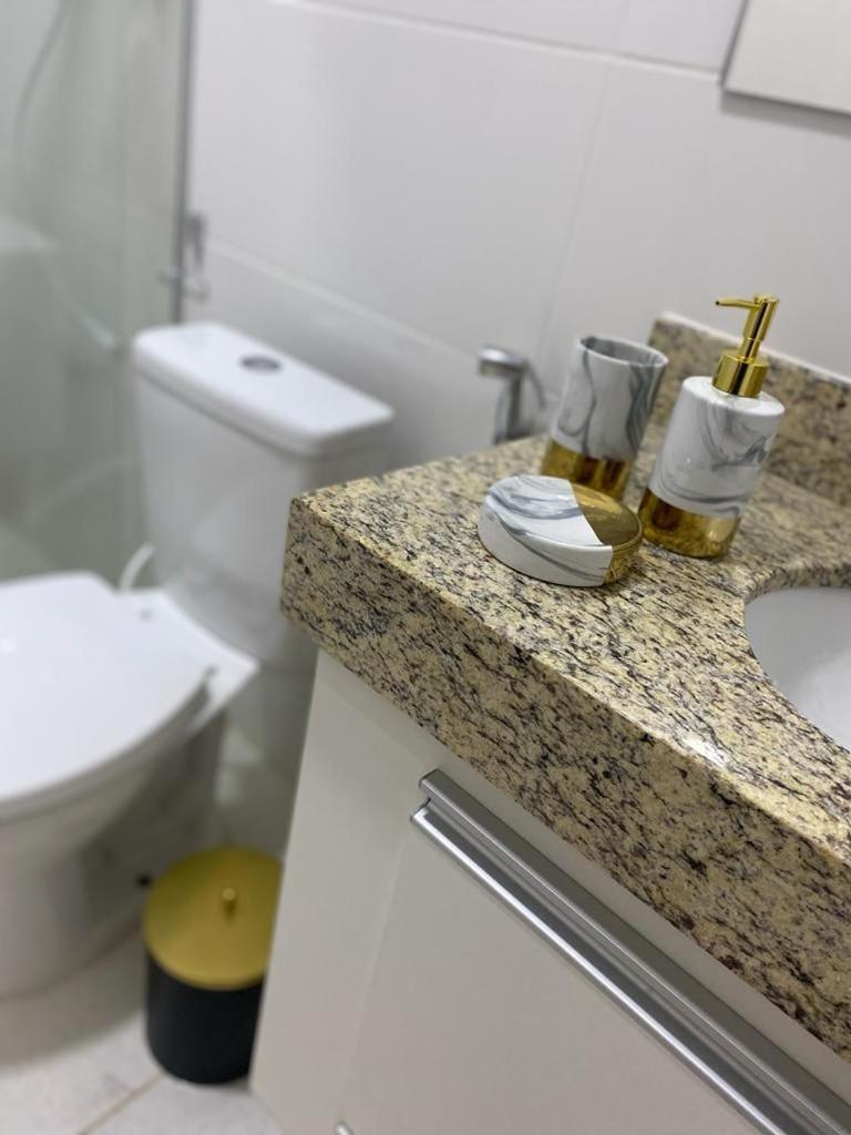 Apto Luxo Completo 3 Quartos Em Guriri 300 Mts Da Praia Wi-Fi Gratis São Mateus Zewnętrze zdjęcie